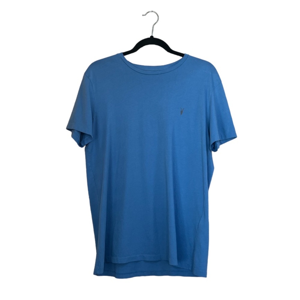 All Saints Men’s Blue Short Sleeve Tee Shirt Men’s L